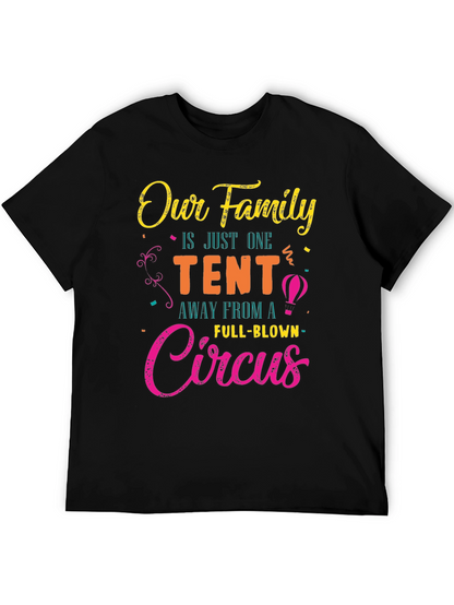 Our Family Circus Graphic T-Shirt