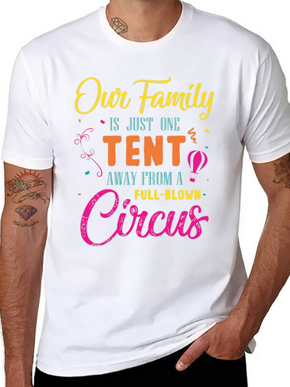 Our Family Circus Graphic T-Shirt