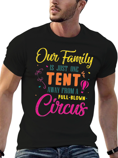 Our Family Circus Graphic T-Shirt