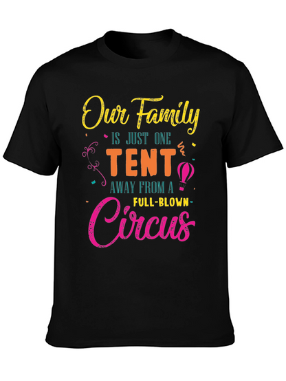 Our Family Circus Graphic T-Shirt