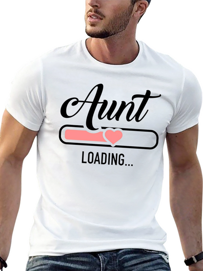 Aunt Loading T-Shirt - Pregnancy Reveal Tee