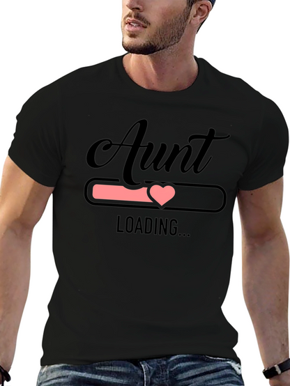 Aunt Loading T-Shirt - Pregnancy Reveal Tee