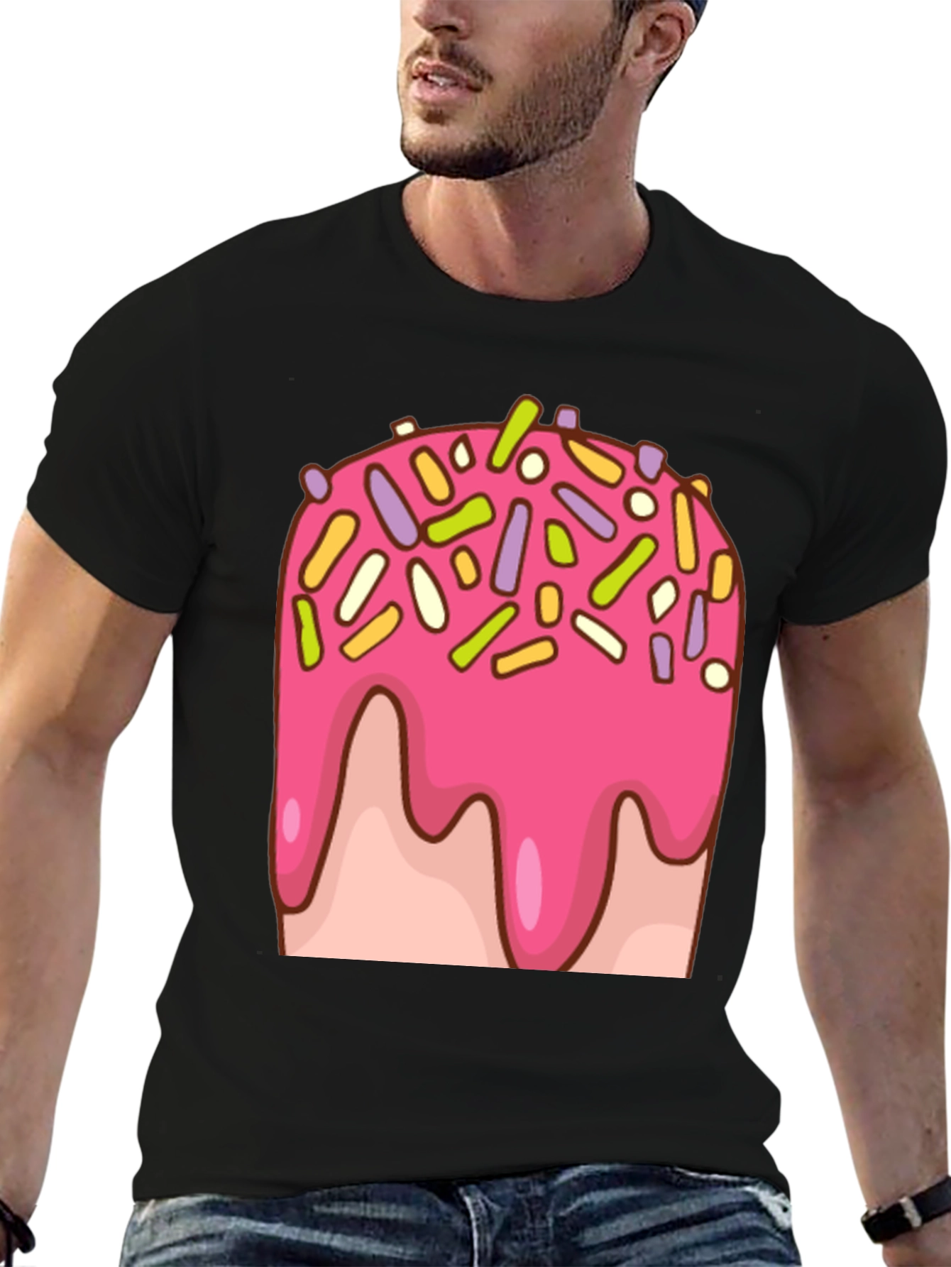 Sweet Treat T-Shirt - Donut Glaze Graphic Tee