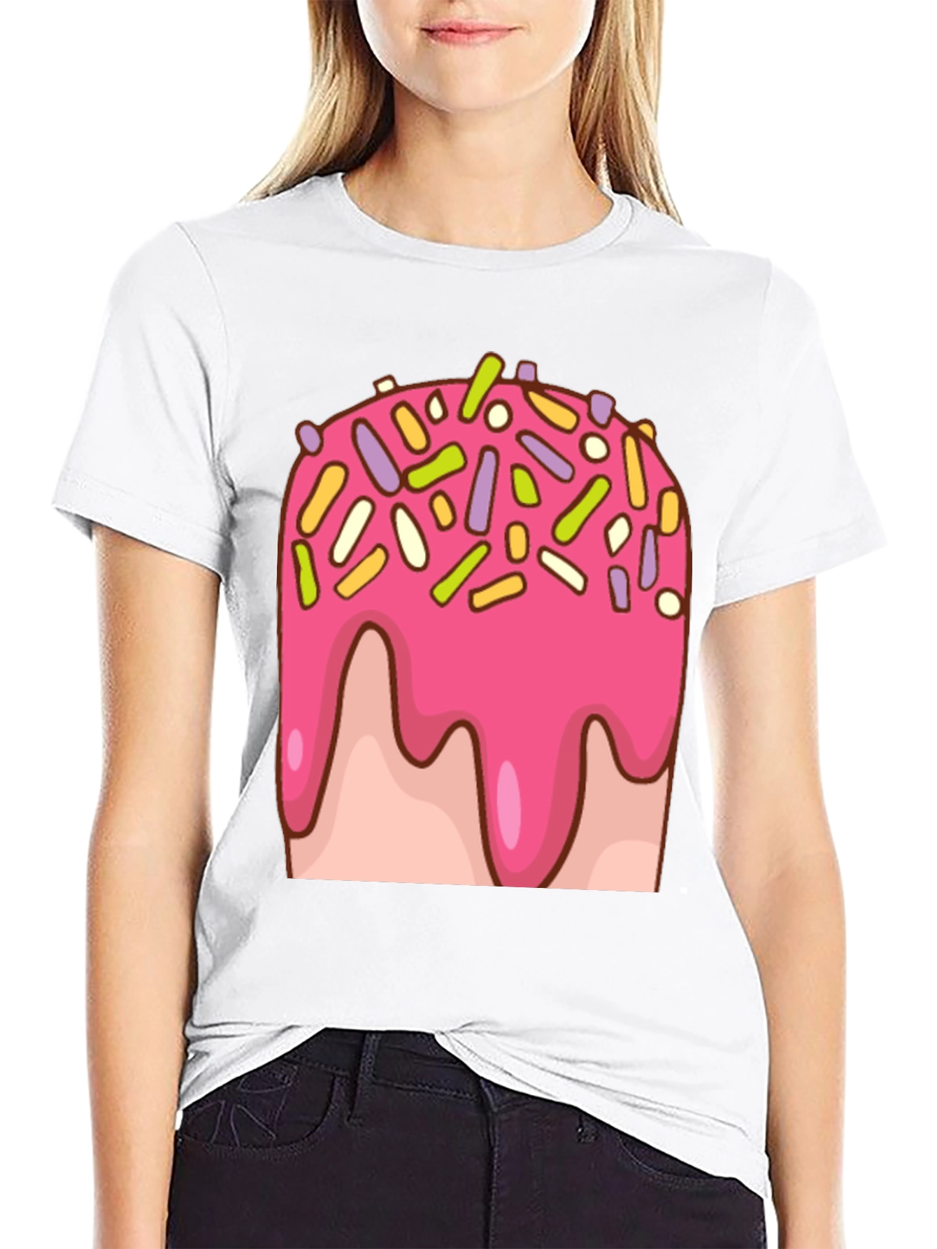 Sweet Treat T-Shirt - Donut Glaze Graphic Tee