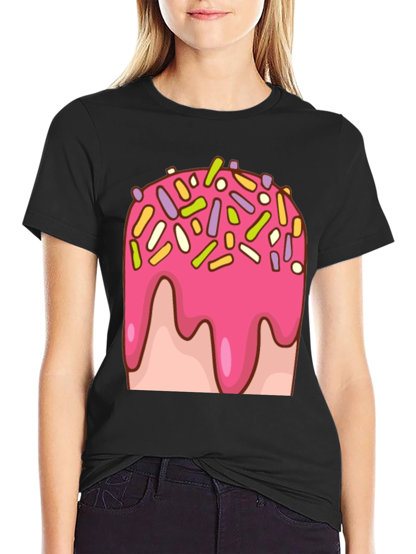 Sweet Treat T-Shirt - Donut Glaze Graphic Tee