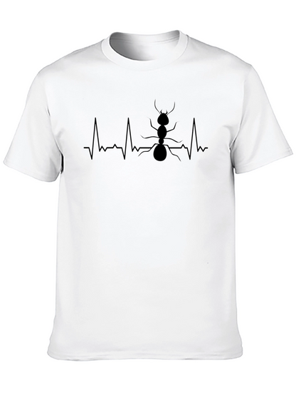 Ant Heartbeat T-Shirt - Cool Insect Lover Tee