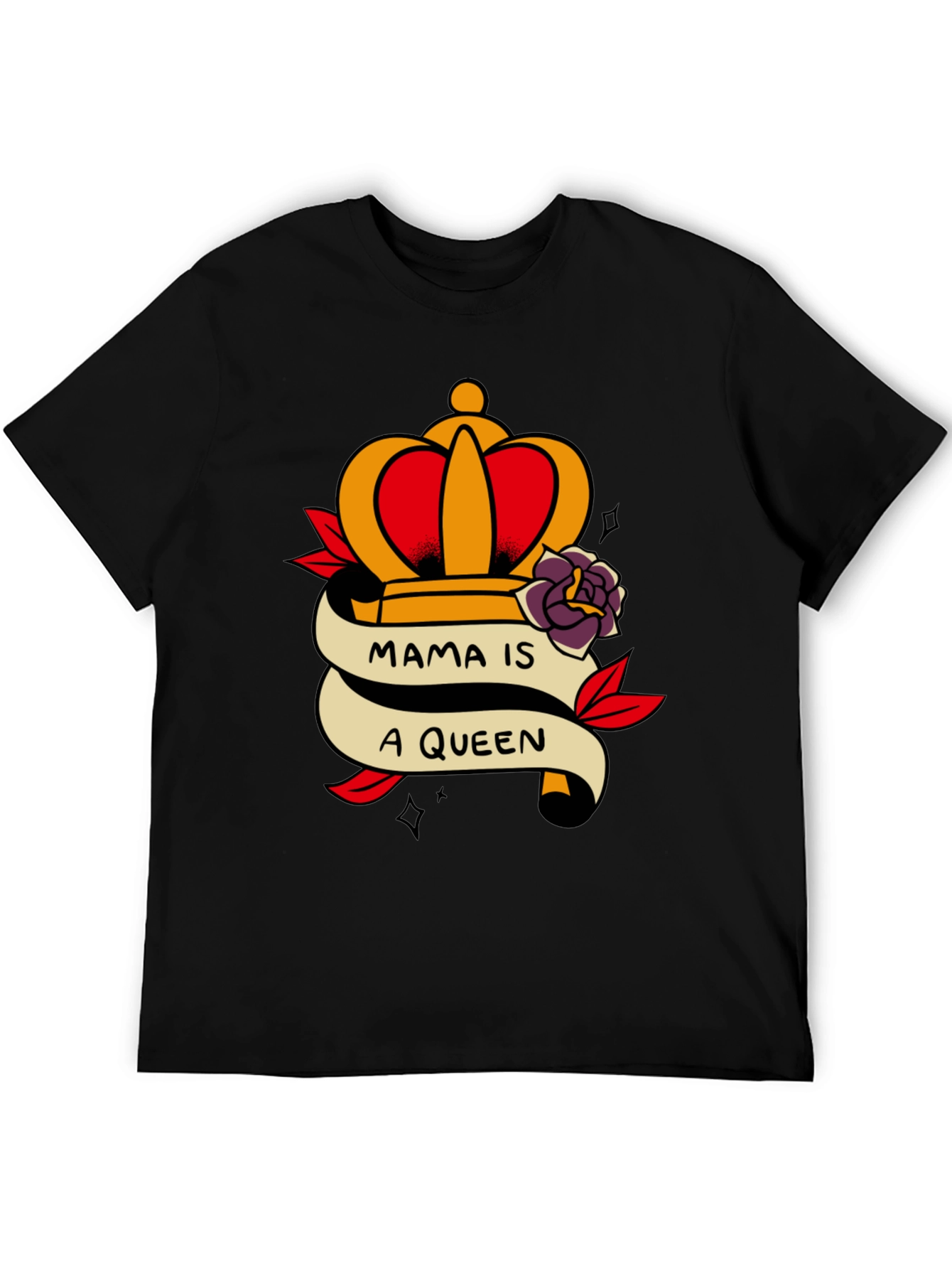 Mama Is A Queen Graphic Tee
