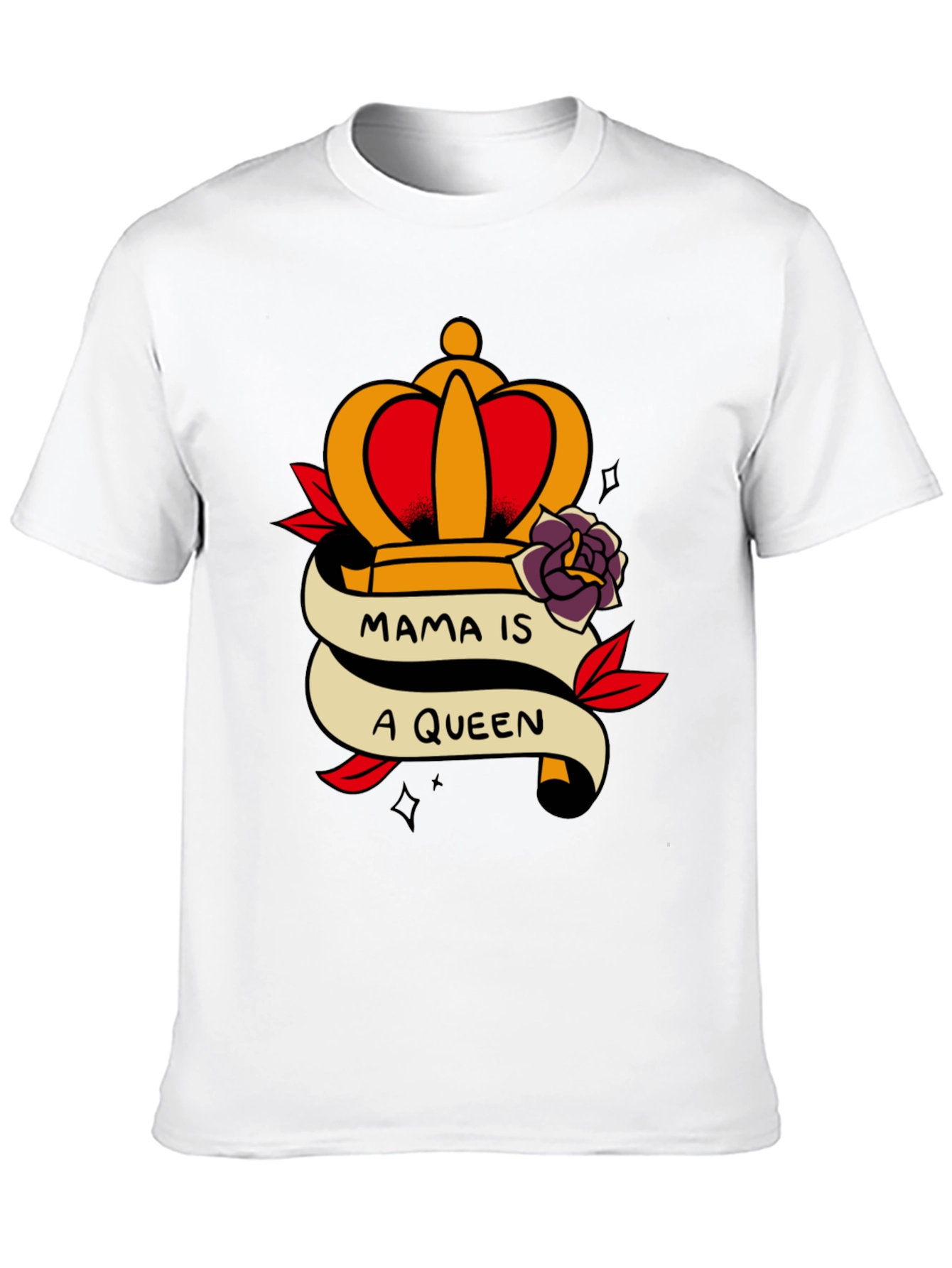 Mama Is A Queen Graphic Tee