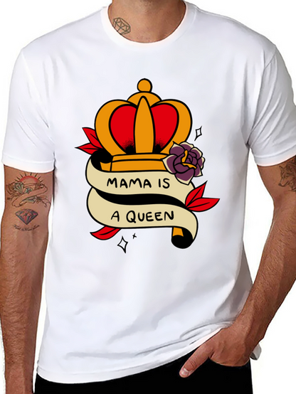 Mama Is A Queen Graphic Tee