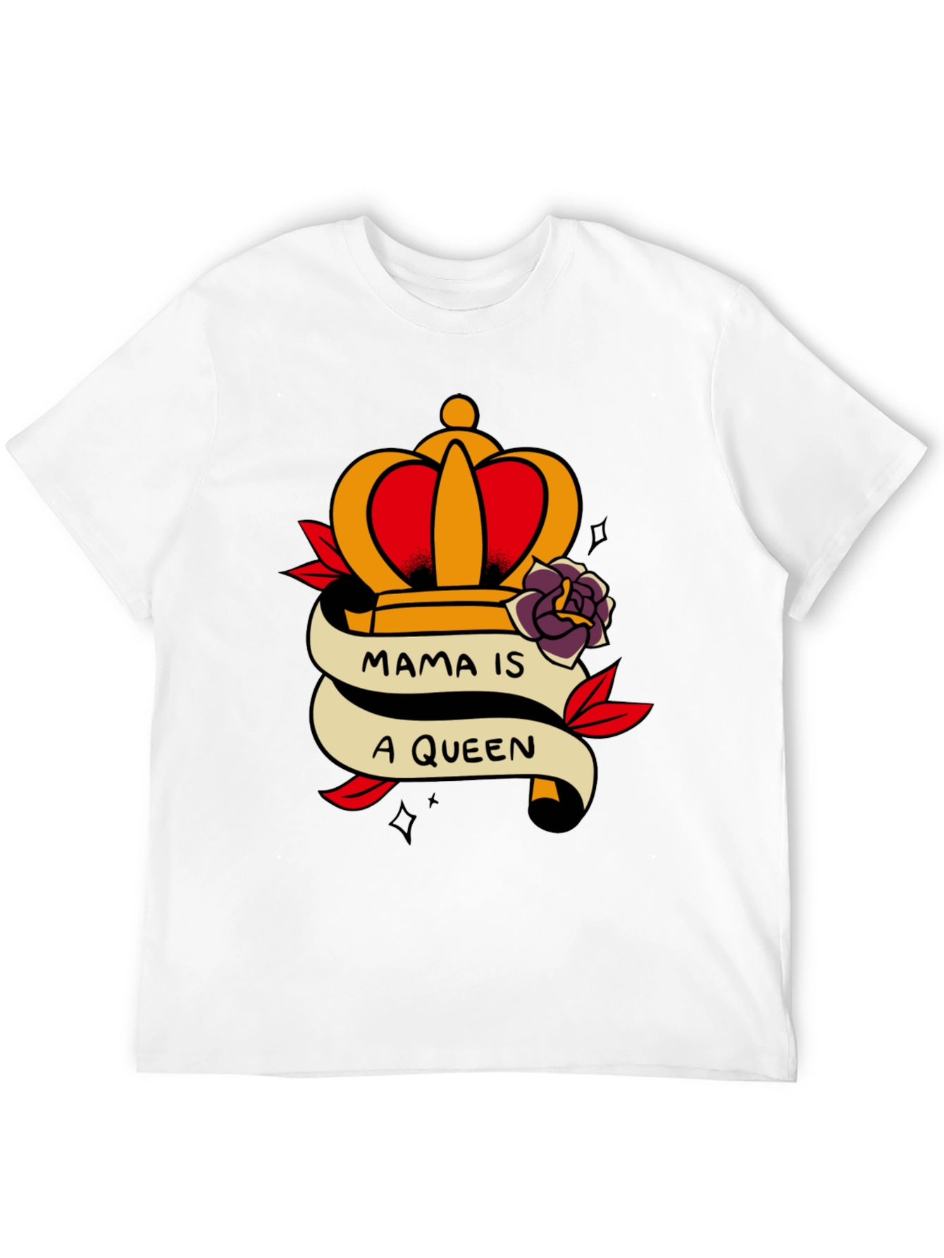 Mama Is A Queen Graphic Tee