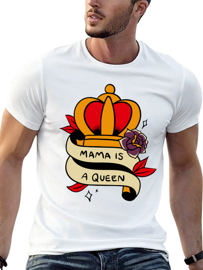 Mama Is A Queen Graphic Tee