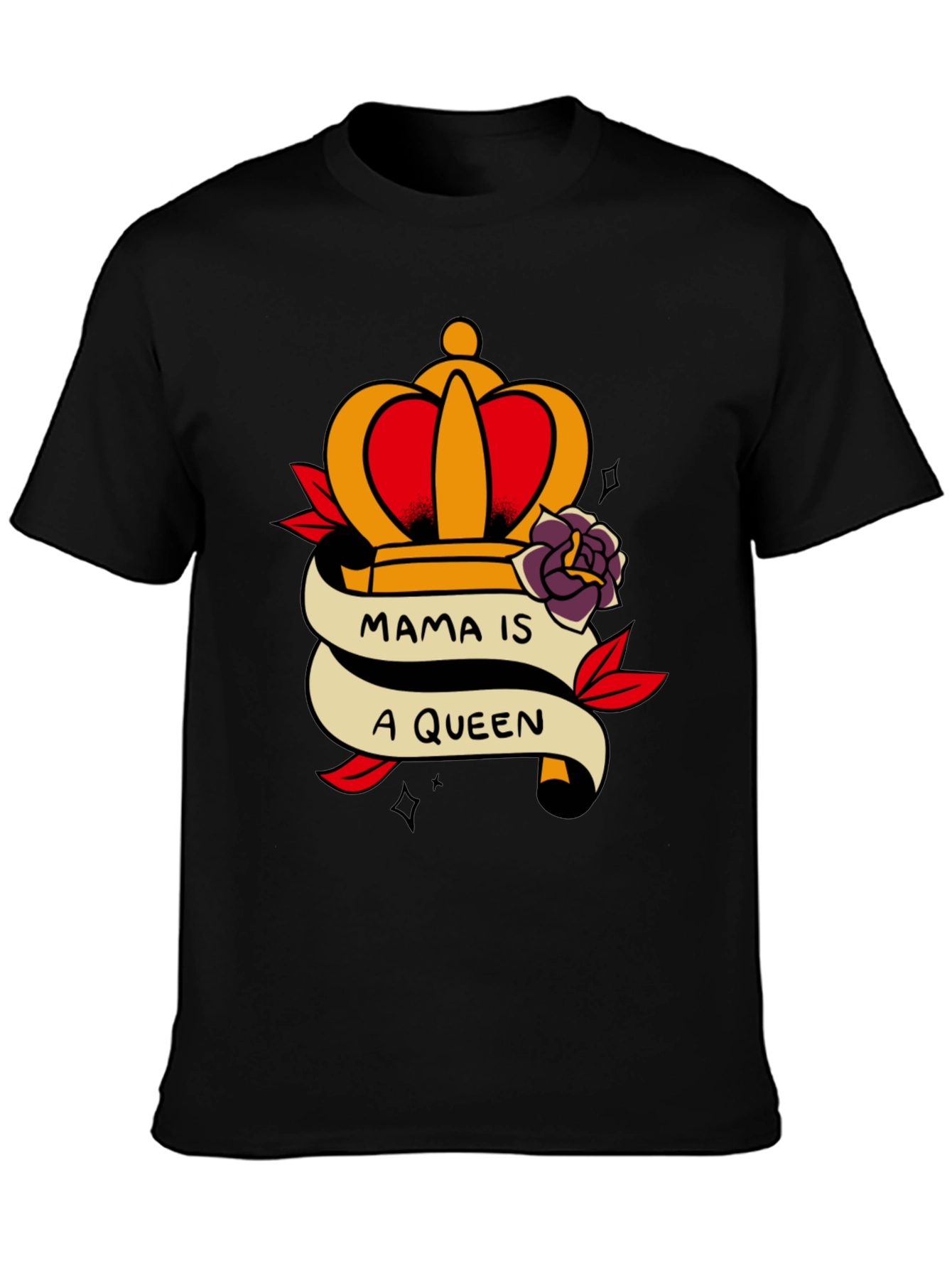 Mama Is A Queen Graphic Tee