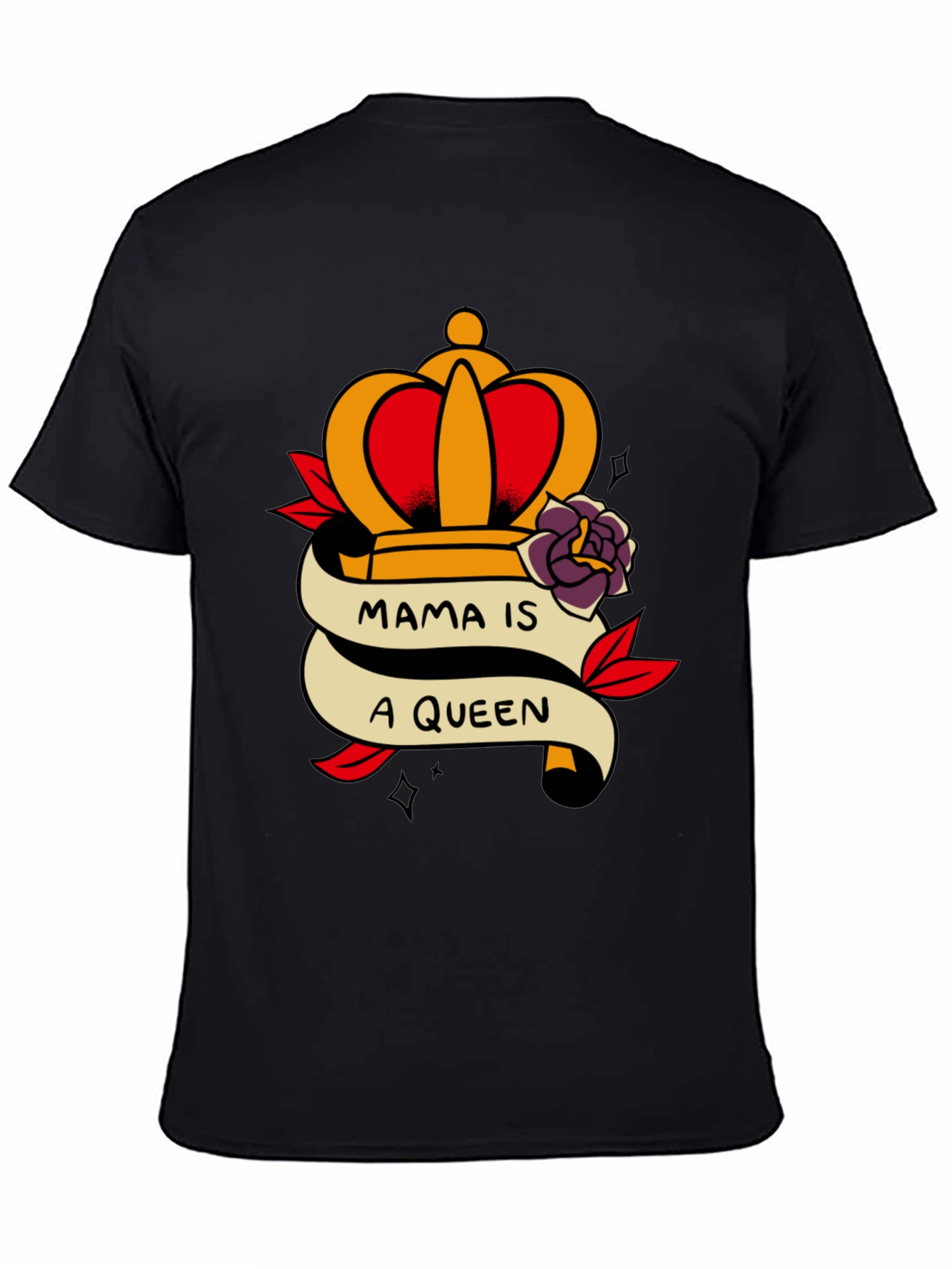 Mama Is A Queen Graphic Tee
