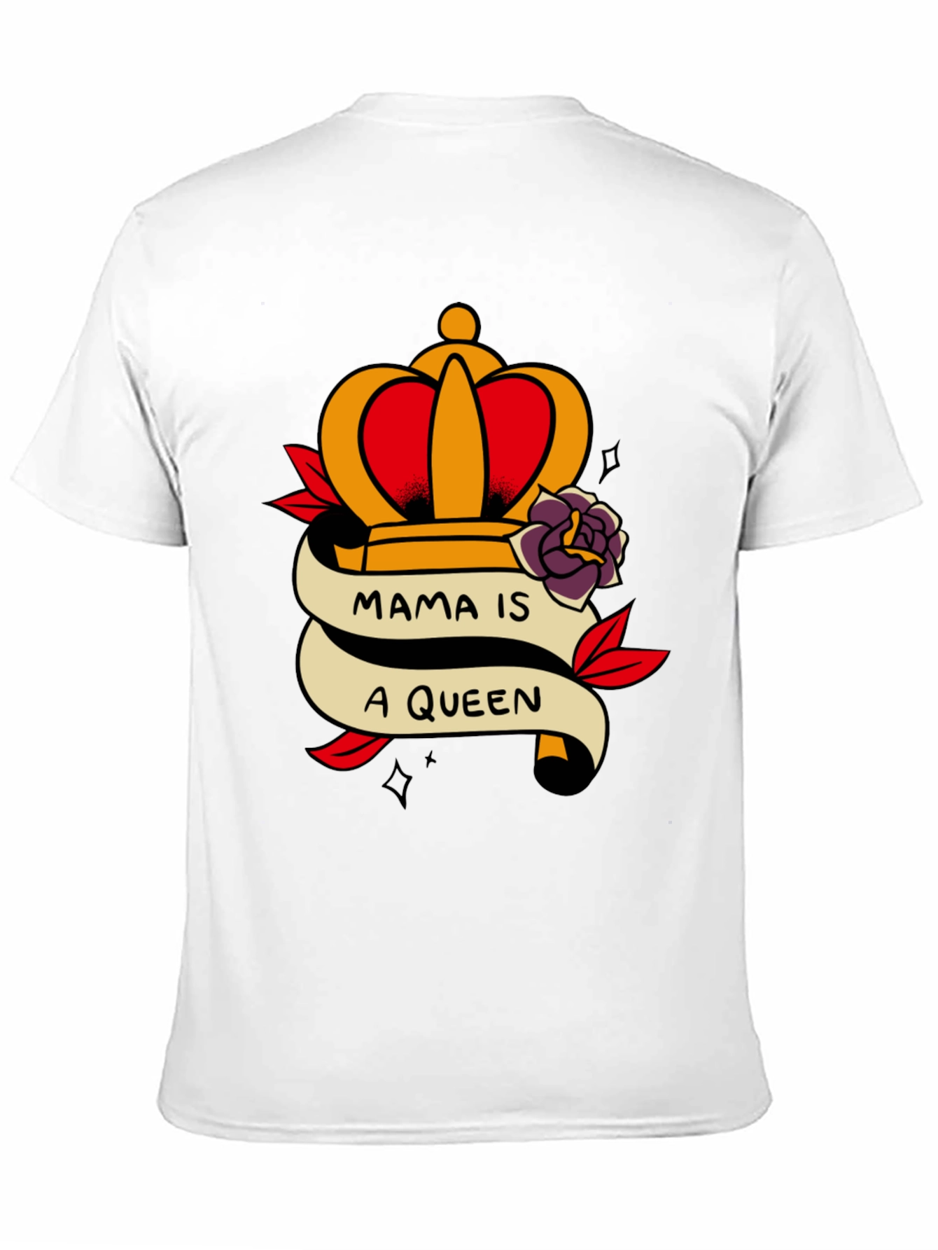Mama Is A Queen Graphic Tee