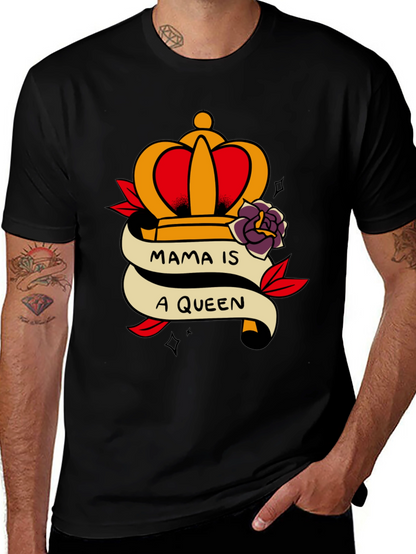 Mama Is A Queen Graphic Tee