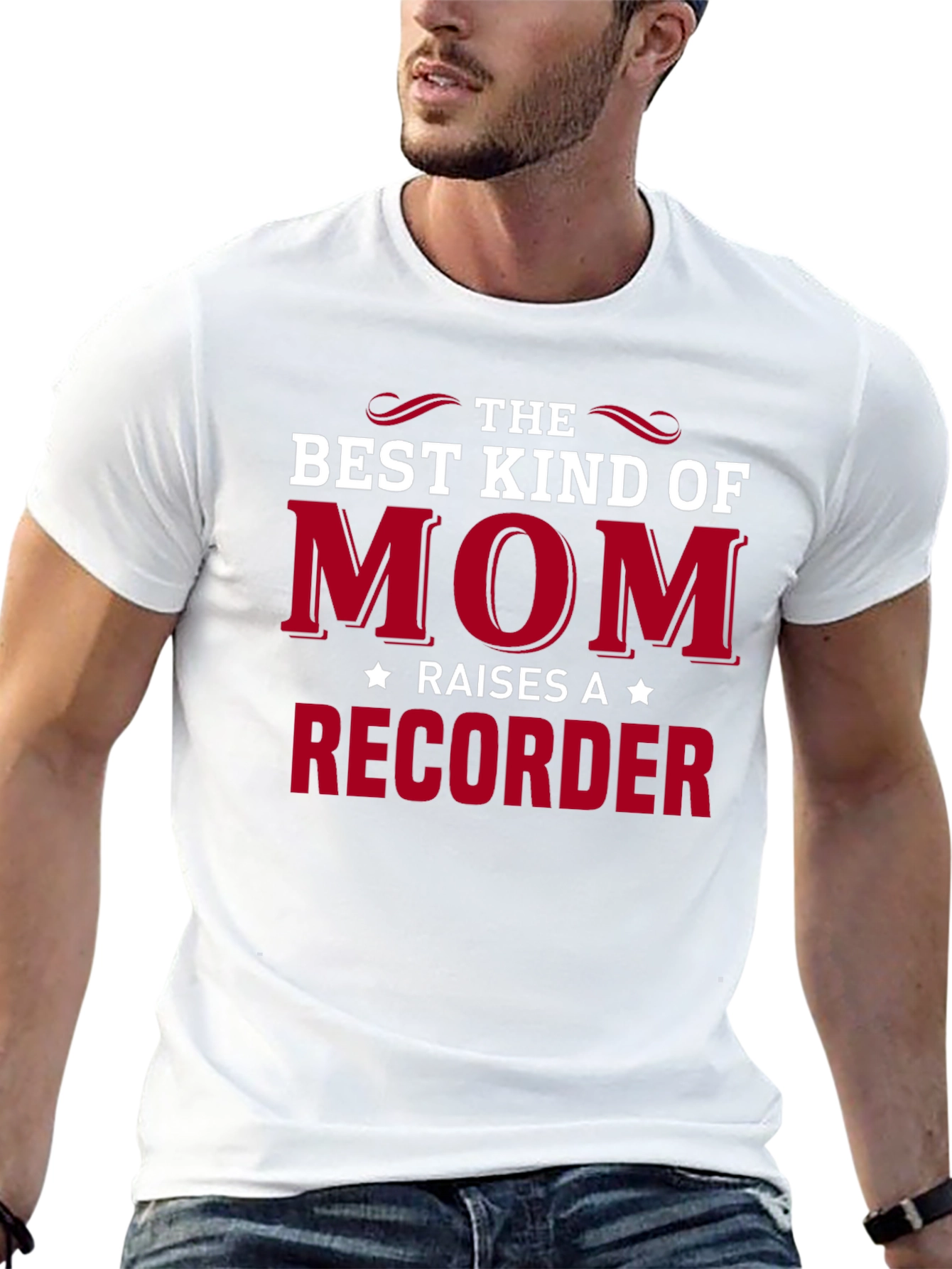 Best Kind of Mom Recorder T-Shirt