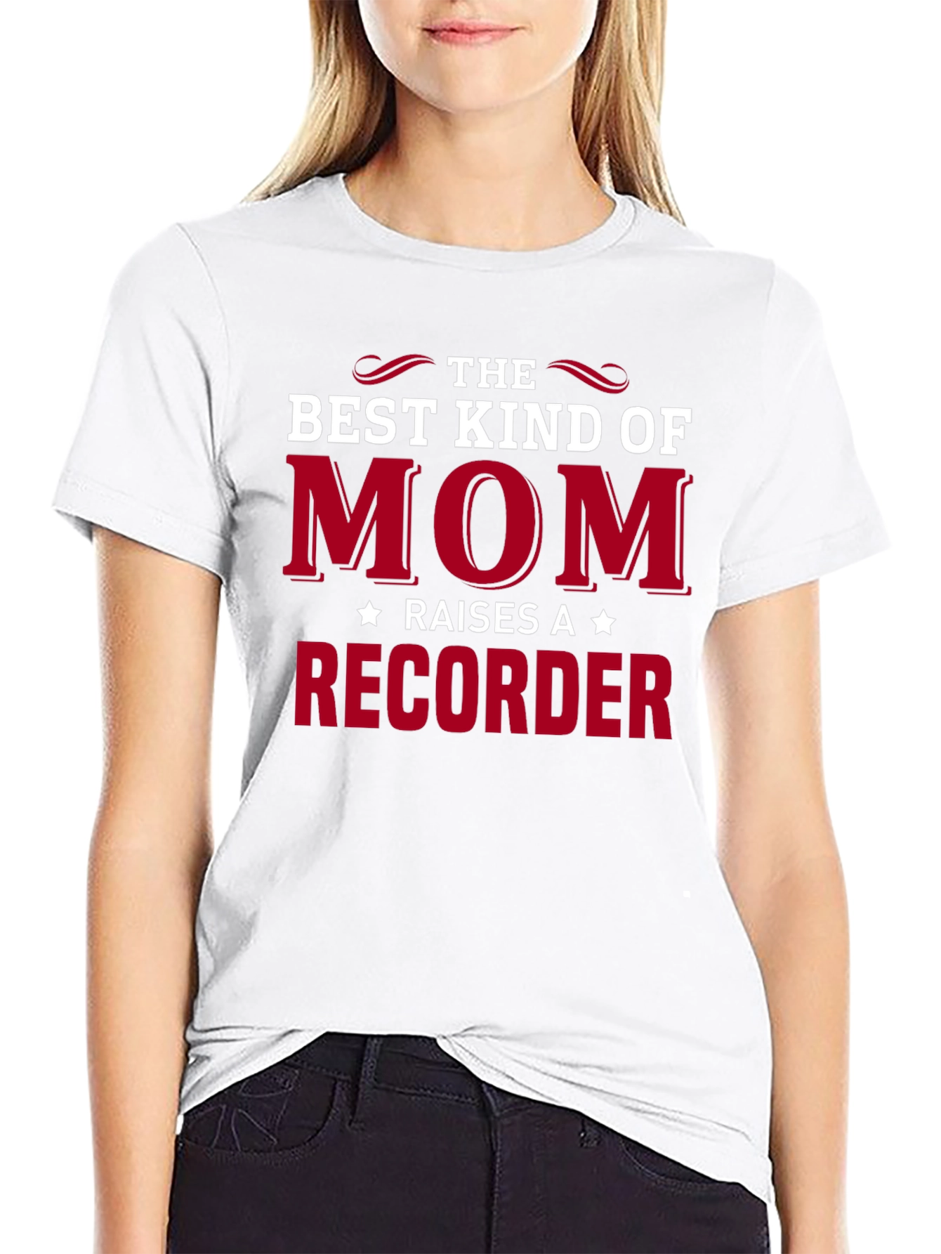 Best Kind of Mom Recorder T-Shirt