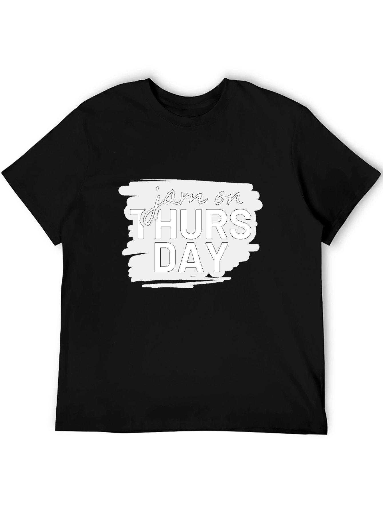 Jam On Thursday Graphic Tee - Black