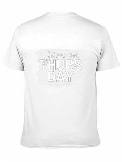 Jam On Thursday Graphic Tee - Black