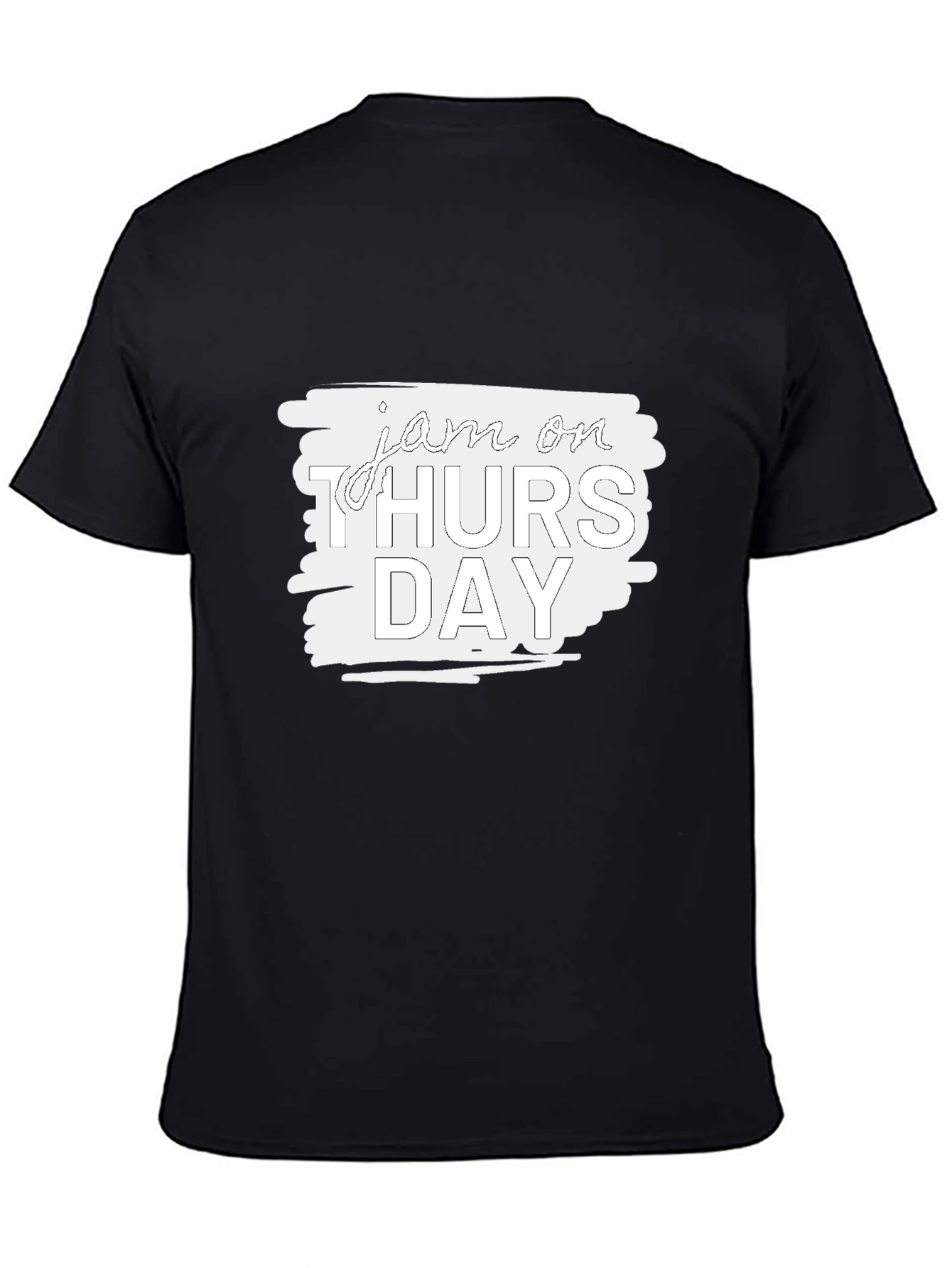 Jam On Thursday Graphic Tee - Black