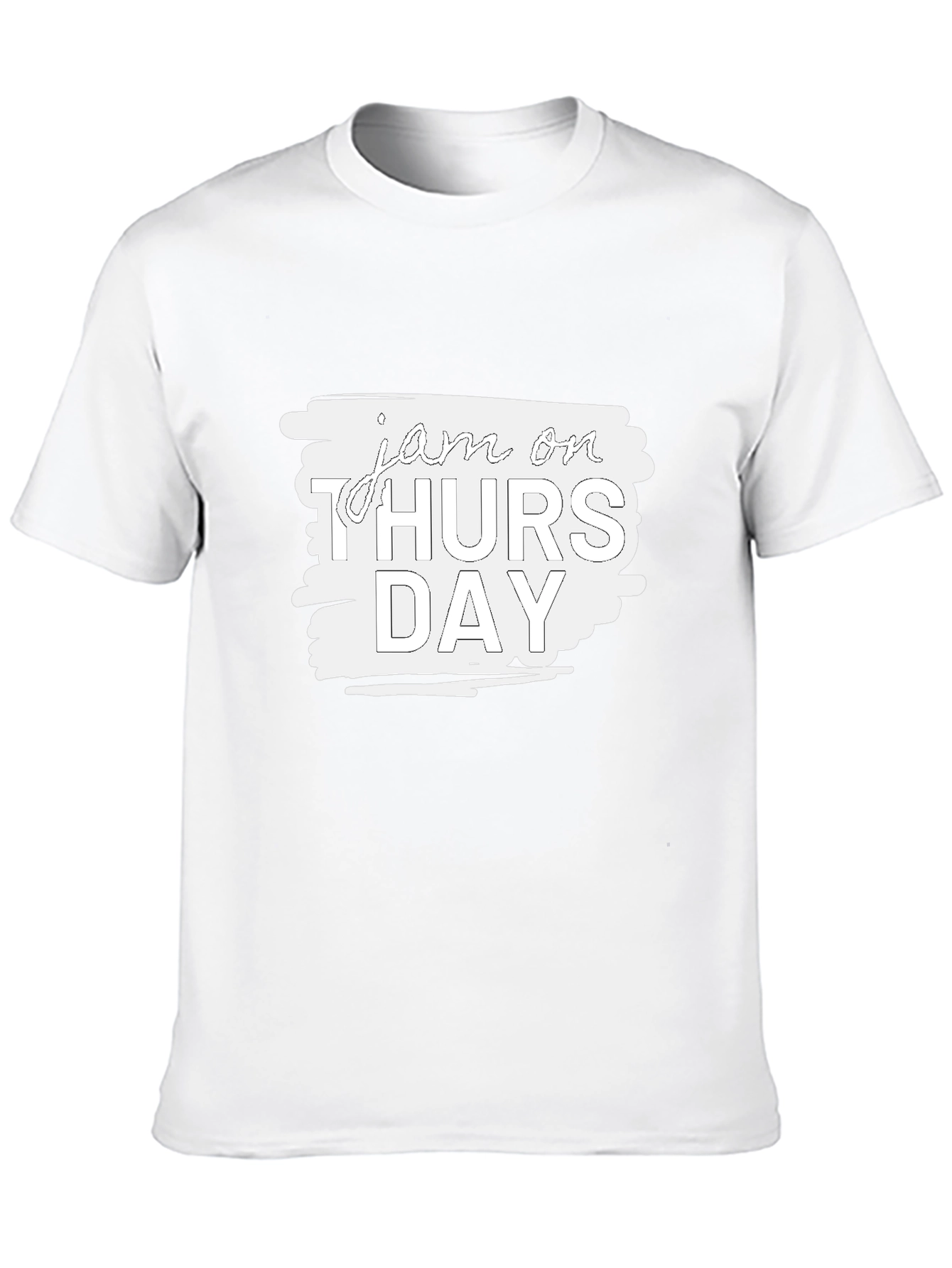 Jam On Thursday Graphic Tee - Black