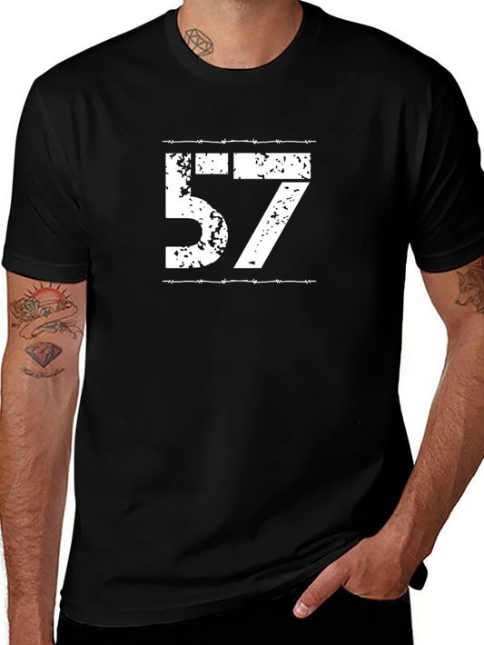 Distressed 57 Graphic T-Shirt