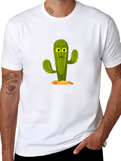 Kuscheln? Cactus Graphic T-Shirt