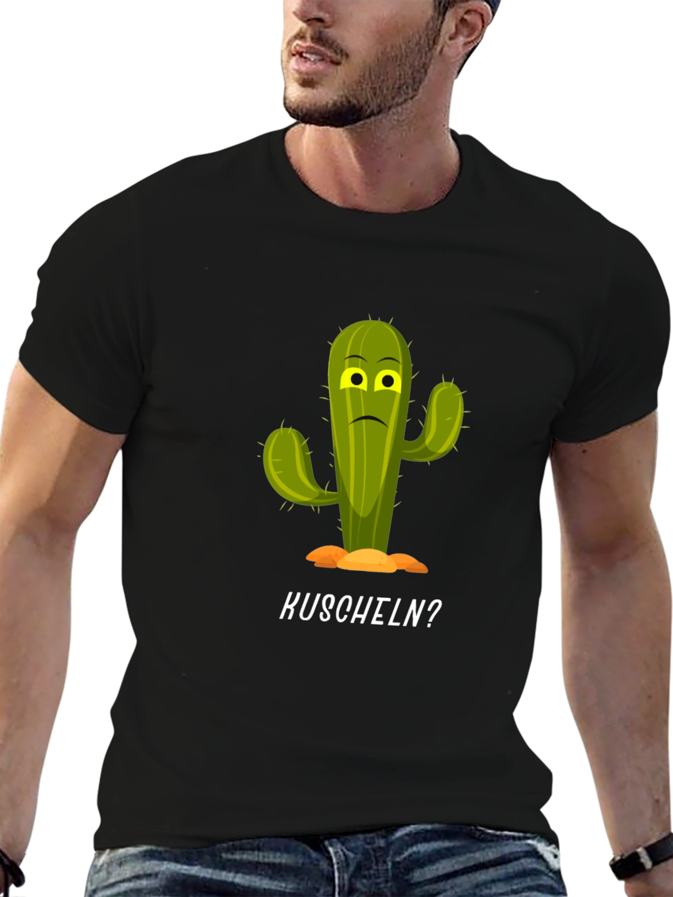 Kuscheln? Cactus Graphic T-Shirt