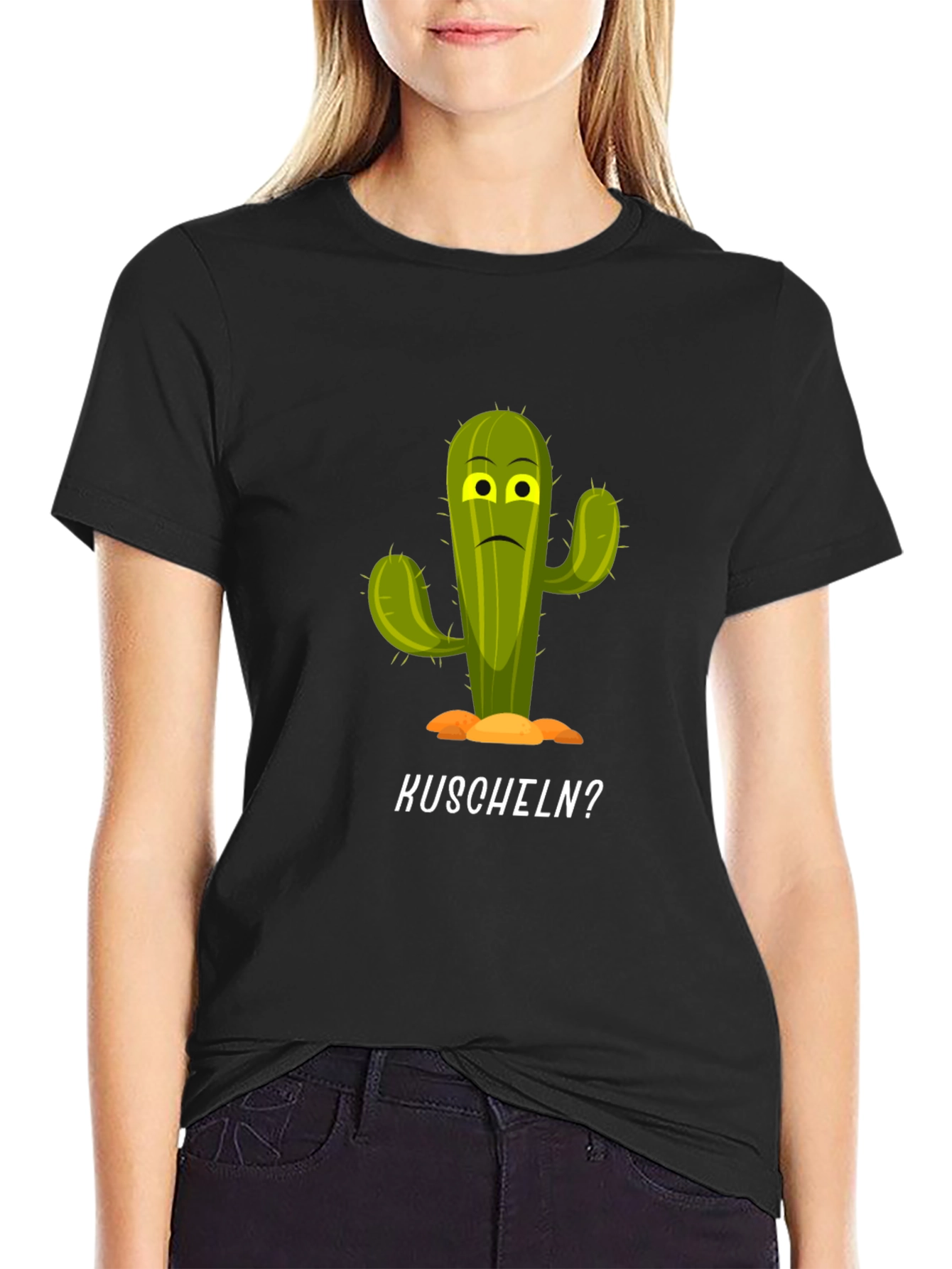 Kuscheln? Cactus Graphic T-Shirt