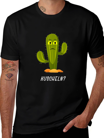 Kuscheln? Cactus Graphic T-Shirt