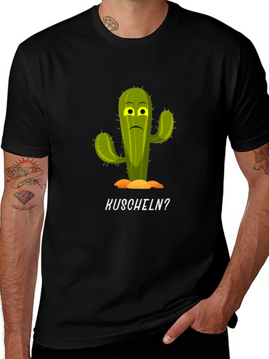 Kuscheln? Cactus Graphic T-Shirt