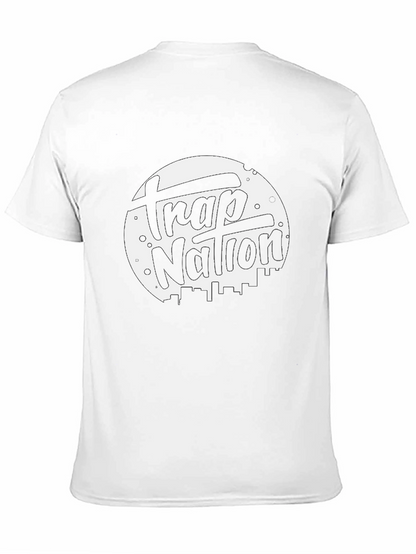 Trap Nation Black Graphic T-Shirt