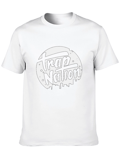 Trap Nation Black Graphic T-Shirt