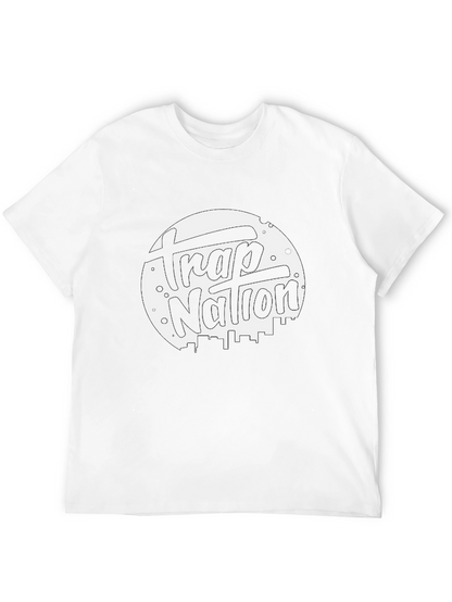 Trap Nation Black Graphic T-Shirt