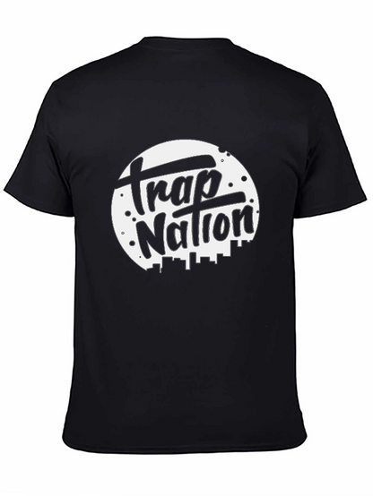 Trap Nation Black Graphic T-Shirt