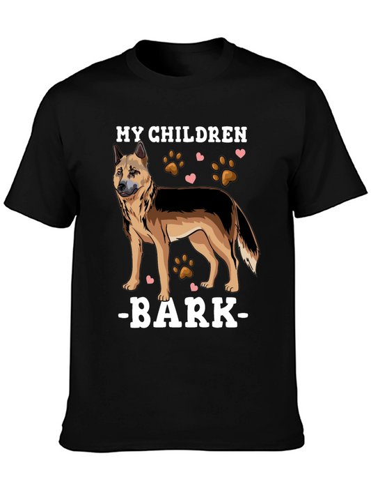 My Children Bark - Dog Graphic Tee