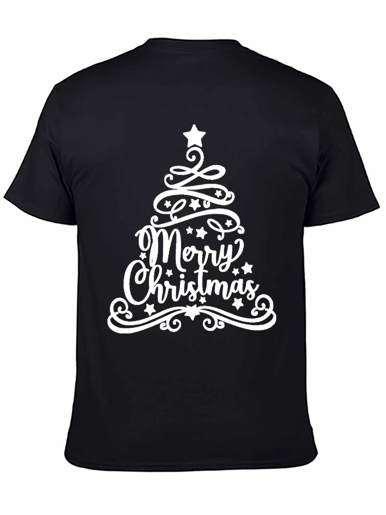 Festive Merry Christmas Tree T-Shirt