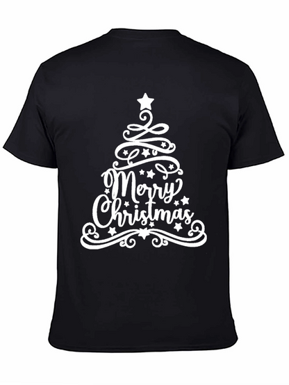 Festive Merry Christmas Tree T-Shirt