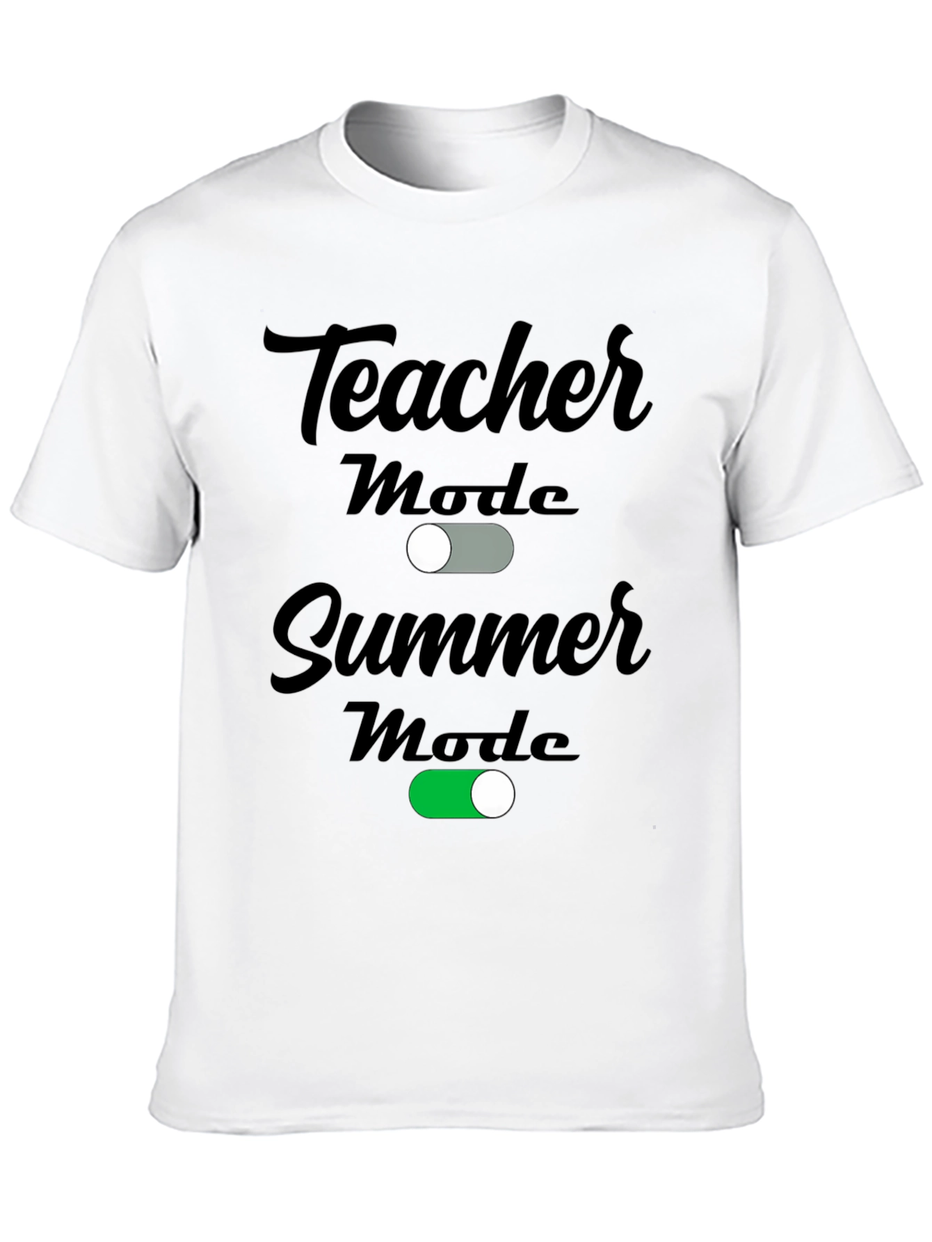 Teacher Summer Mode Graphic T-Shirt