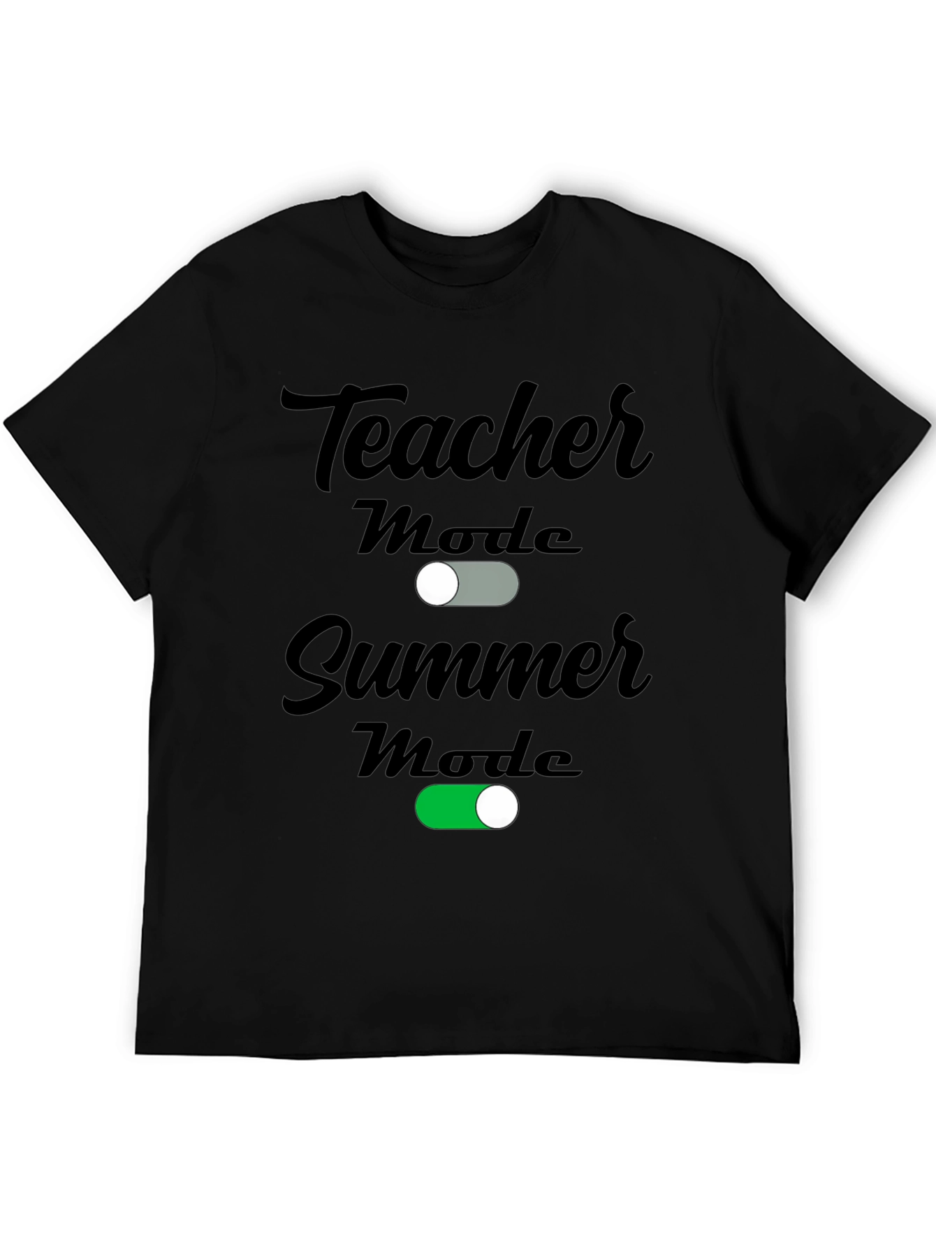 Teacher Summer Mode Graphic T-Shirt