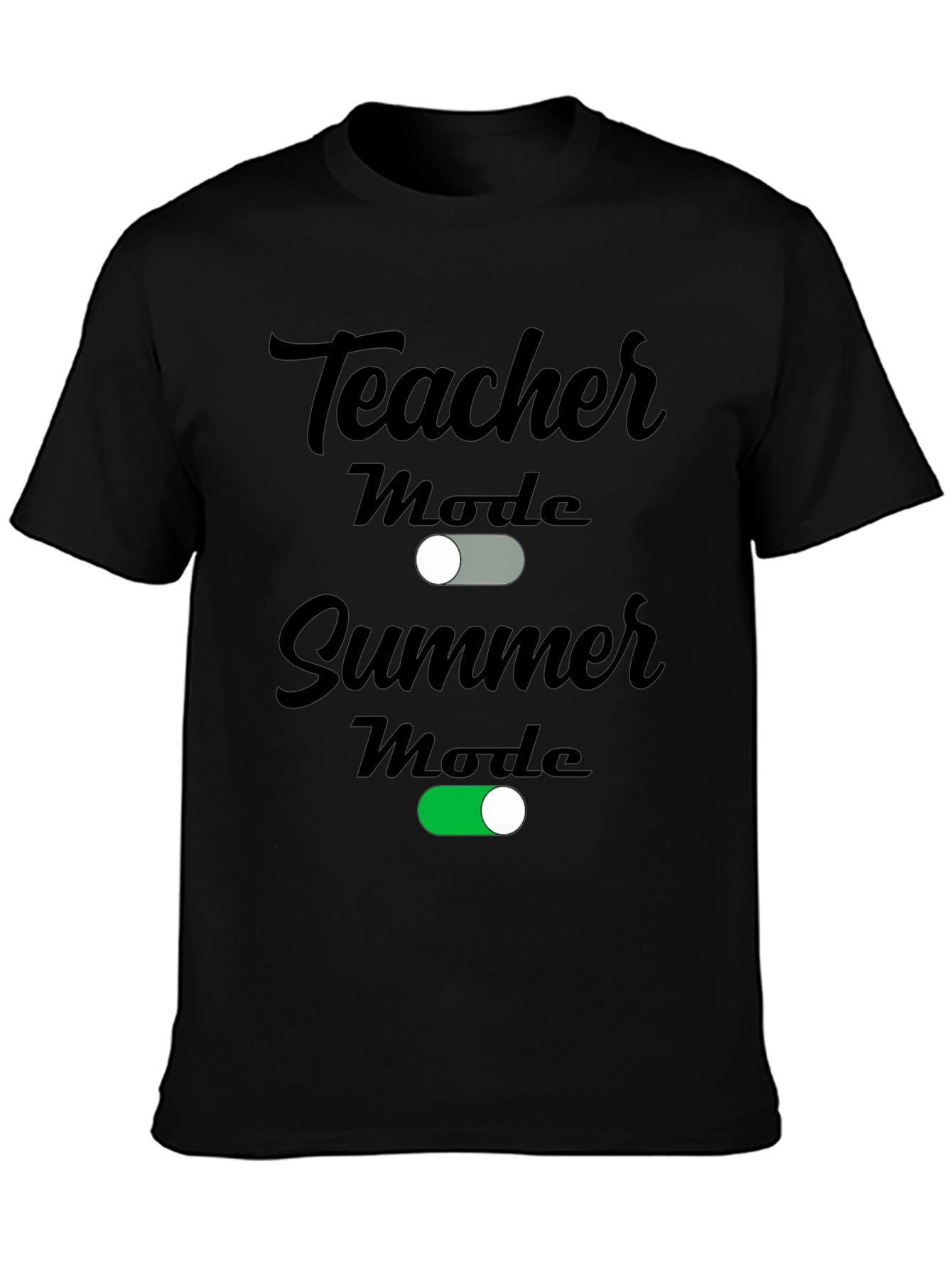Teacher Summer Mode Graphic T-Shirt