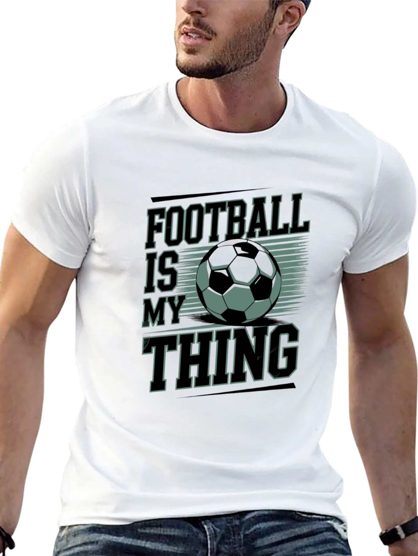 Football Is My Thing Graphic Tee