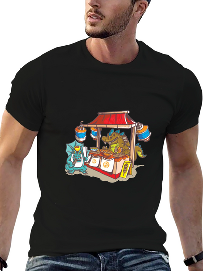 Dragon Ramen Shop Black T-Shirt