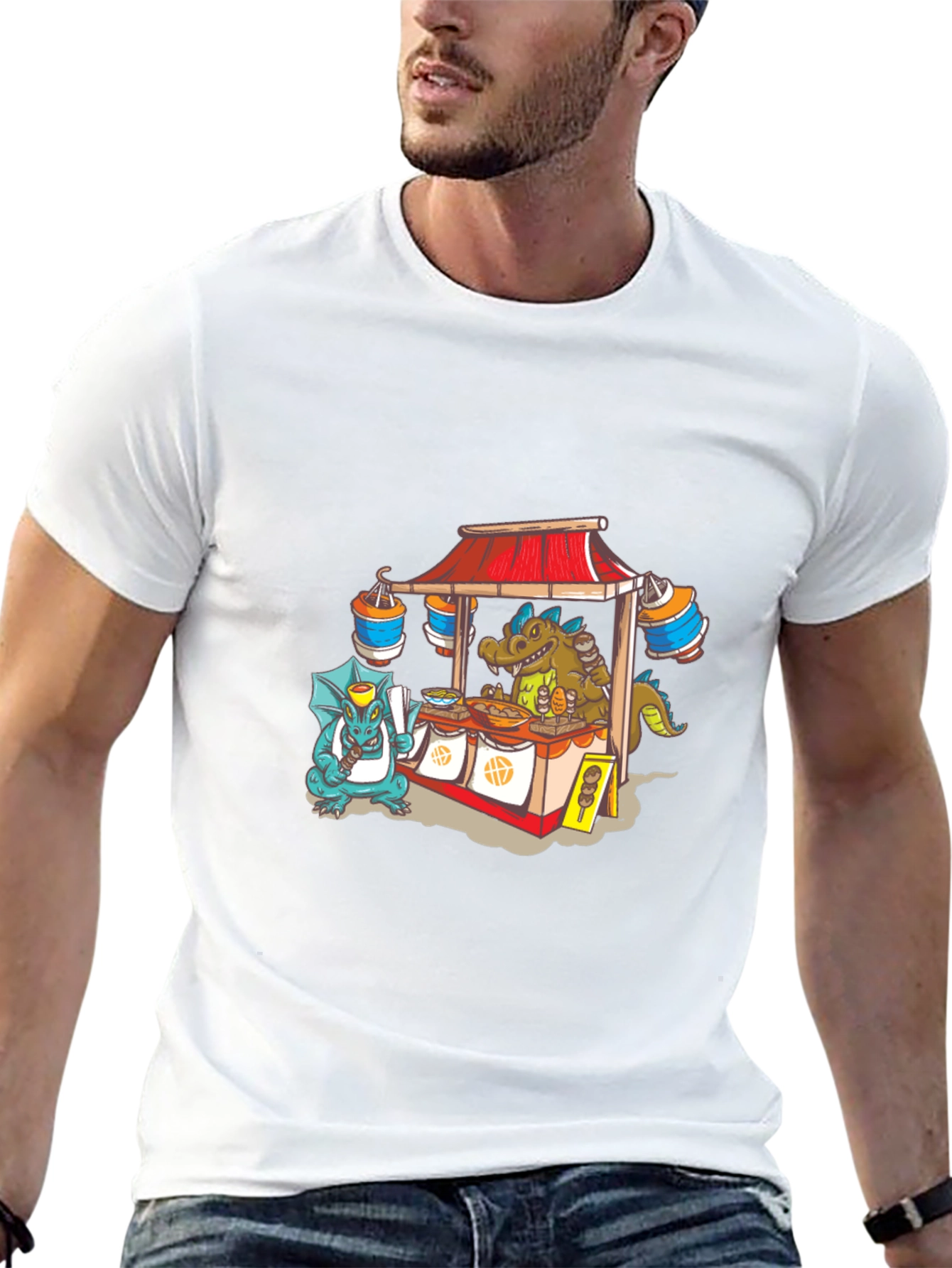 Dragon Ramen Shop Black T-Shirt