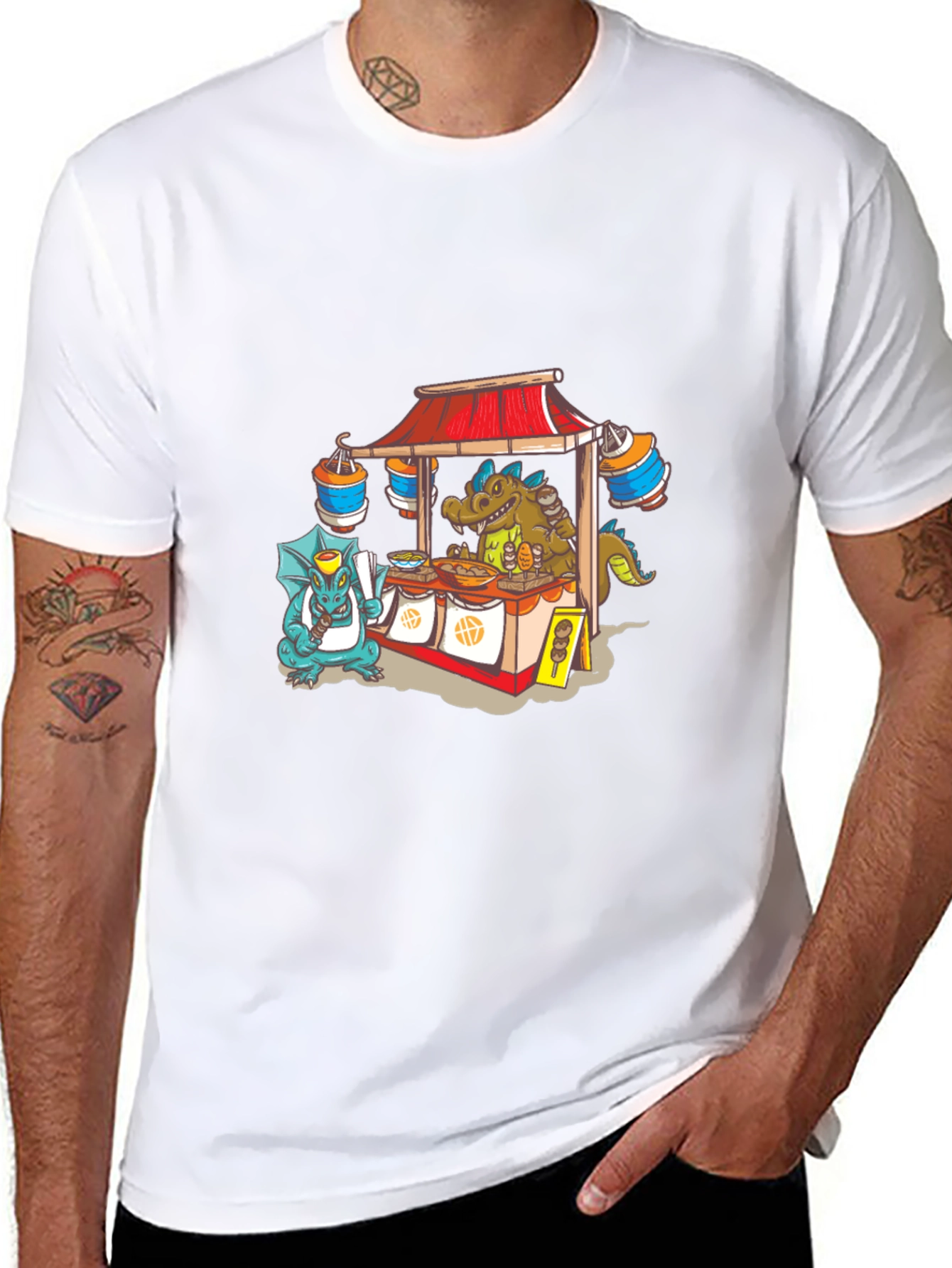 Dragon Ramen Shop Black T-Shirt