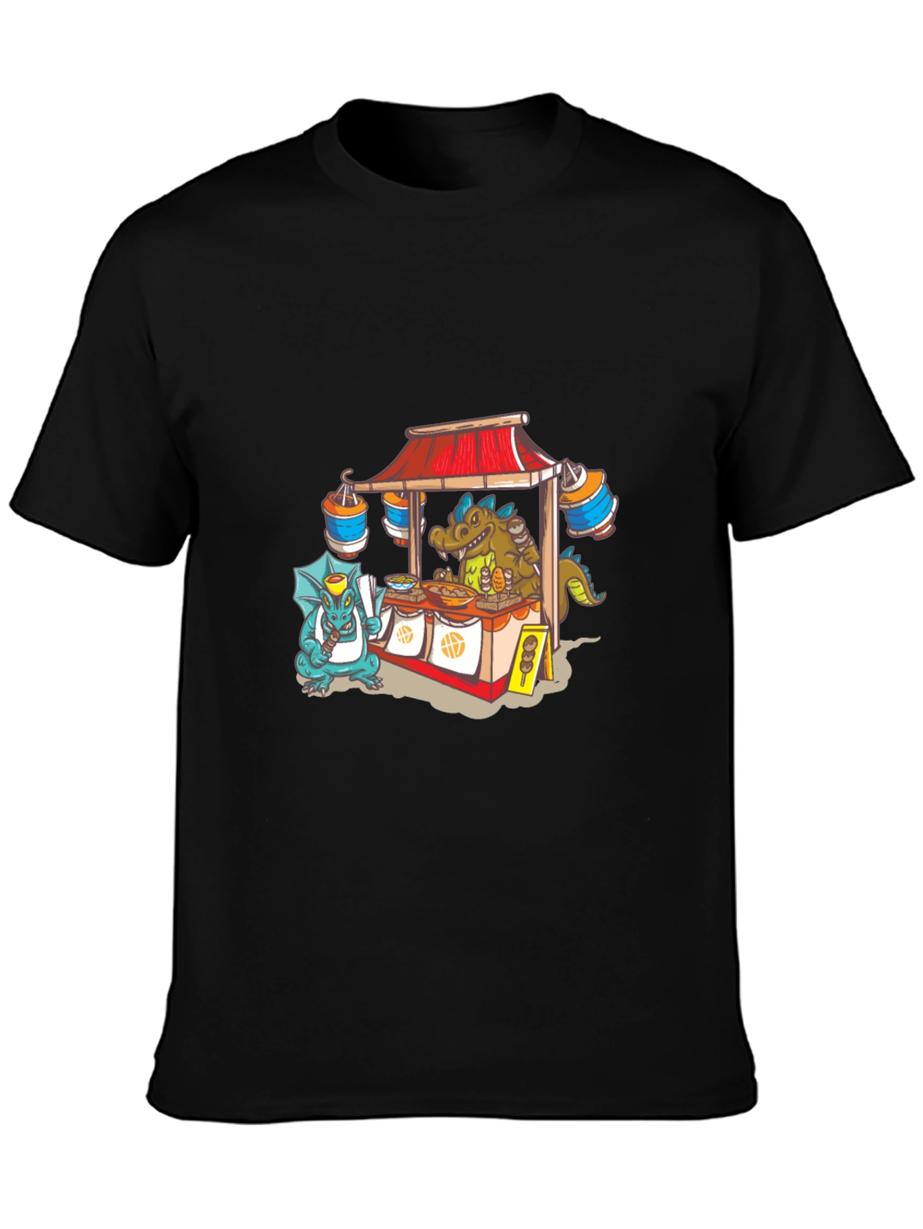 Dragon Ramen Shop Black T-Shirt