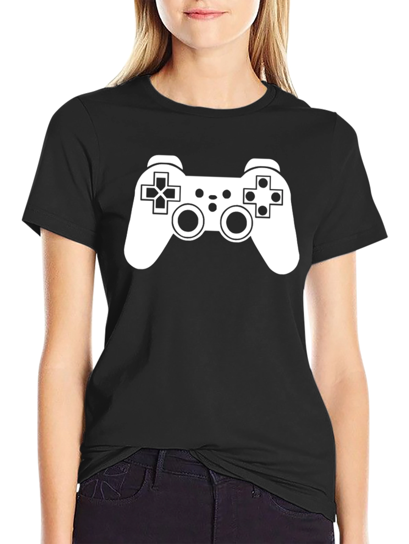 Gamer Style Black T-Shirt