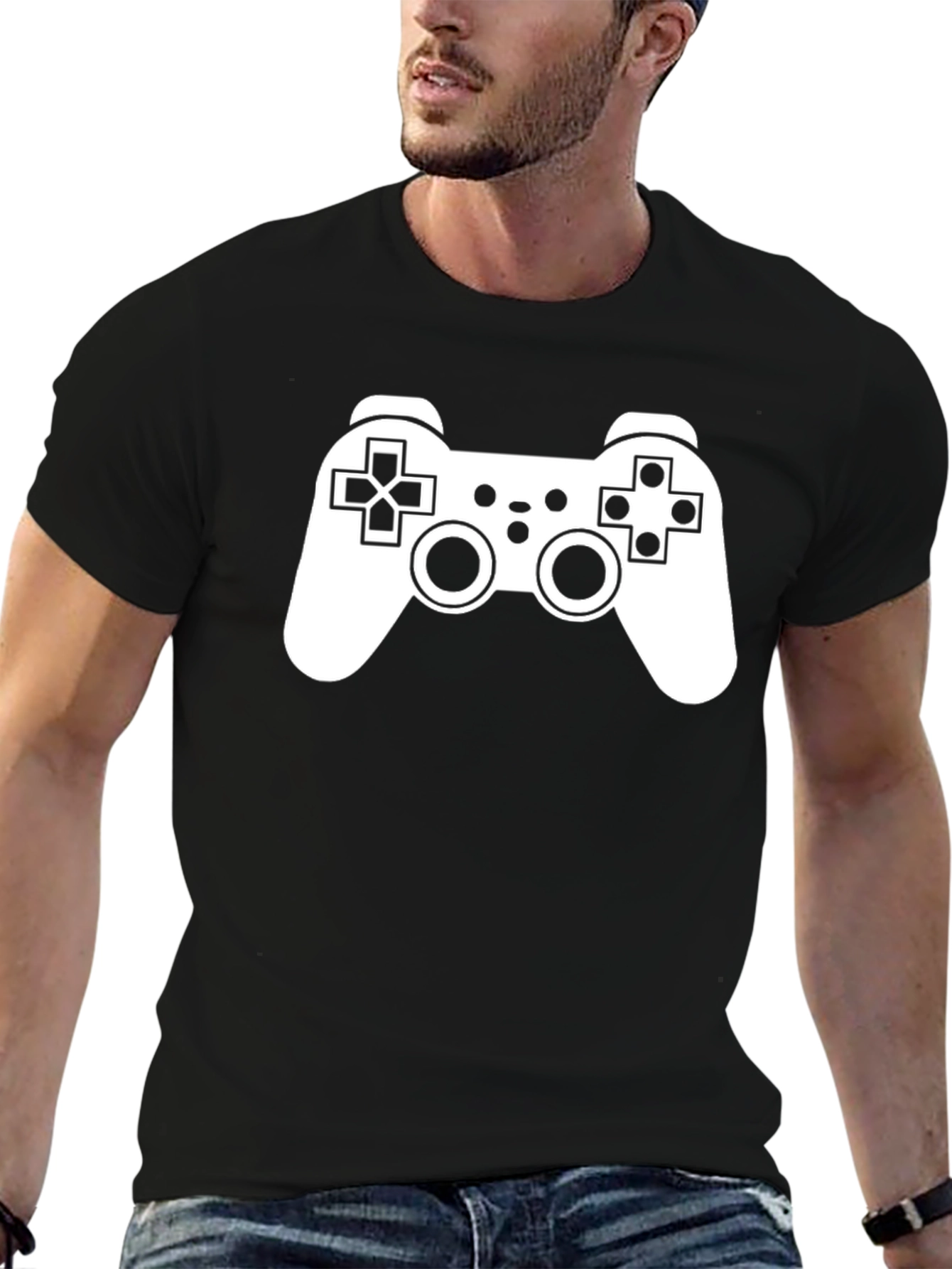 Gamer Style Black T-Shirt