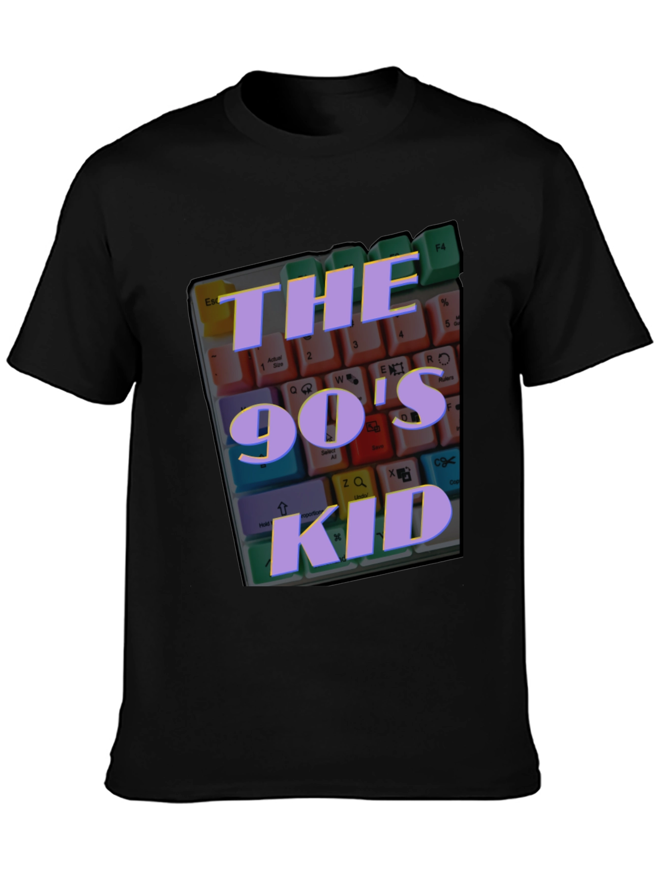 90s Kid Keyboard T-Shirt - Retro Nostalgia