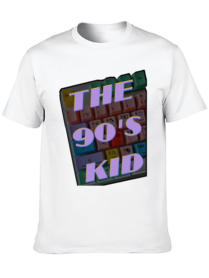 90s Kid Keyboard T-Shirt - Retro Nostalgia